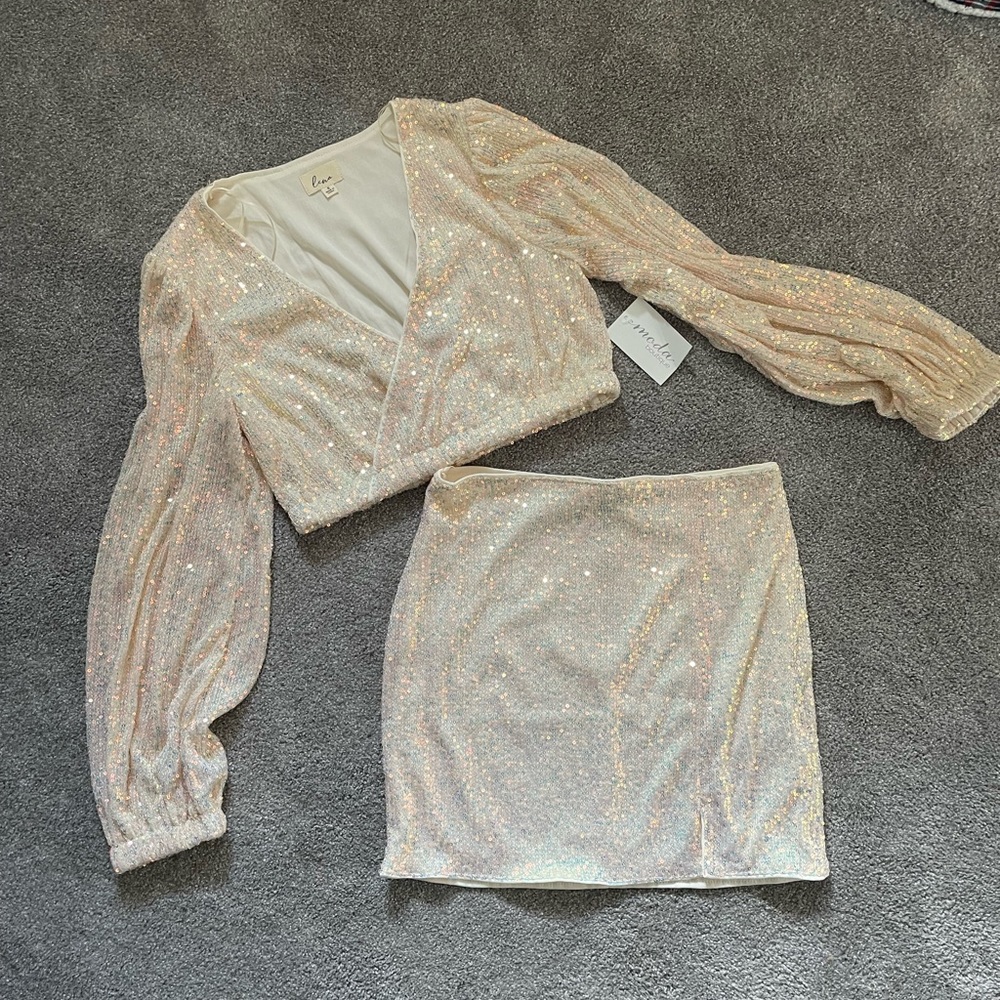 SEQUIN TWO PIECE SET